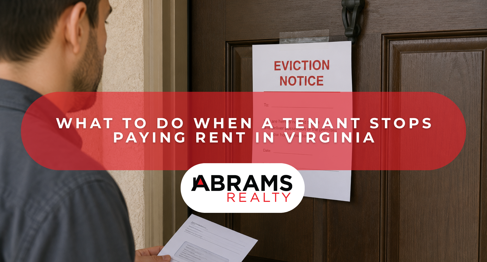 What to Do When a Tenant Stops Paying Rent in Virginia